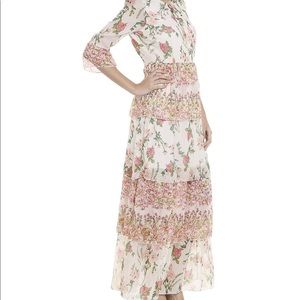 Vero Moda Floral Ruffle Tiered Maxi Dress